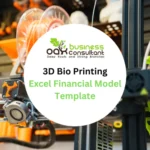 3D Bio Printing Excel Financial Model Template - Product Image