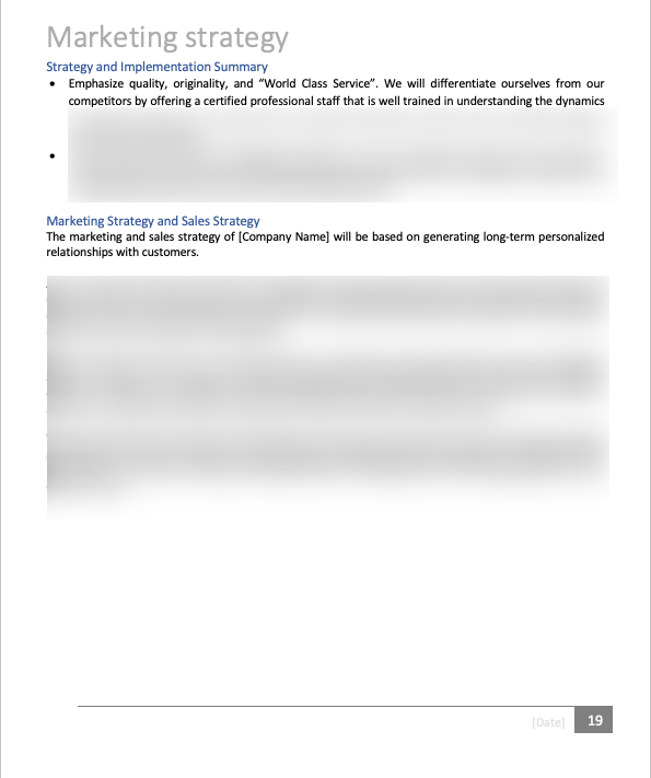 Driving School Business Plan Oak Business Consultant