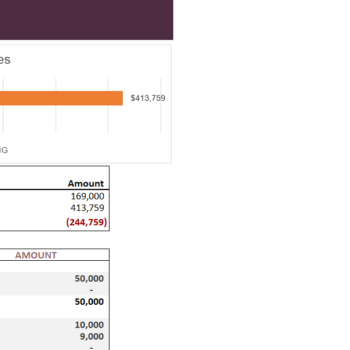 Drug Rehab Excel Financial Model Template-Startup Summary