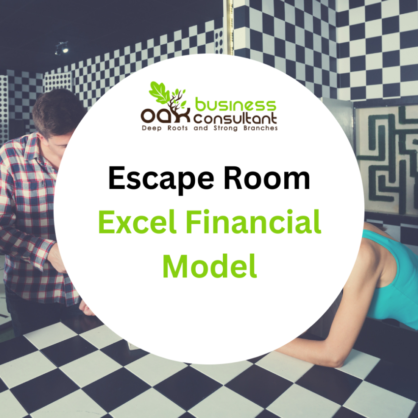 Escape Room Excel Financial Model