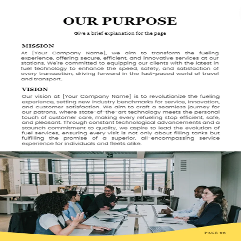 Gas Station Business Plan Oak Business Consultant