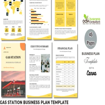 Gas Station Business Plan - Product Image