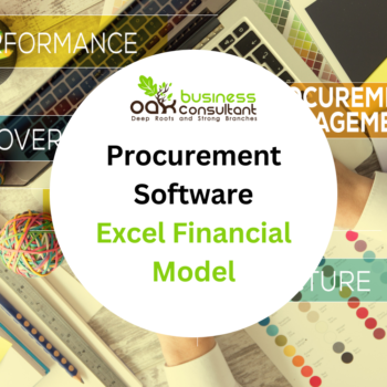 Procurement Software Excel Financial Model