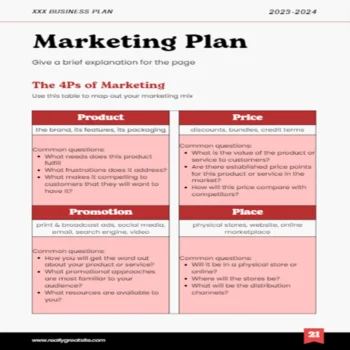 Tattoo Store Business Plan - Marketing Plan