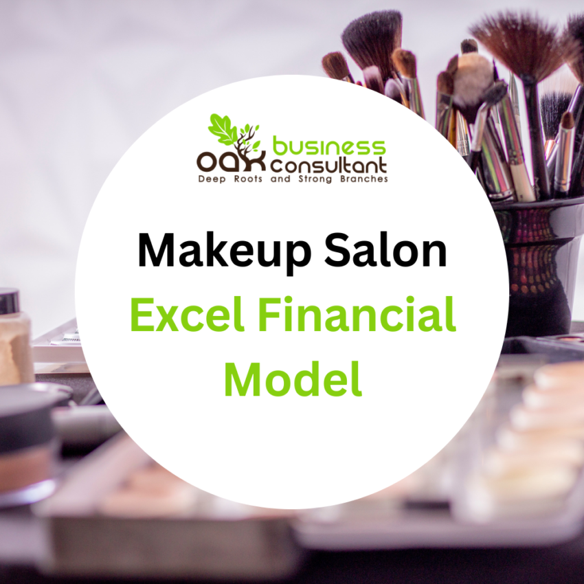 Makeup Salon Excel Financial Model