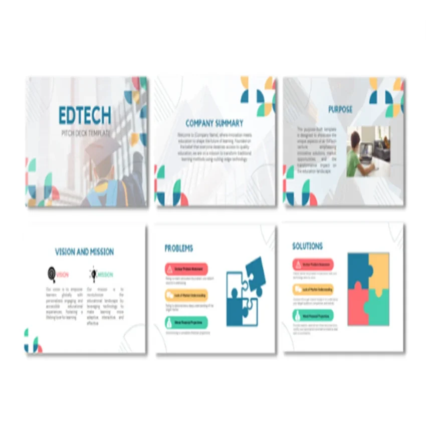 ED Tech Pitch Deck-Purpose Feature Image 3