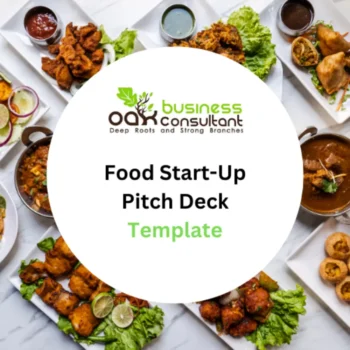 Food Start-Up Pitch Deck Template - Product Image