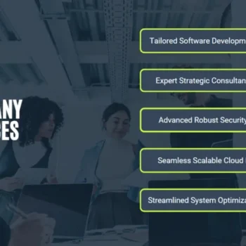 Software Pitch Deck Template - Company Services