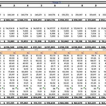 Online Marketplace Financial Model