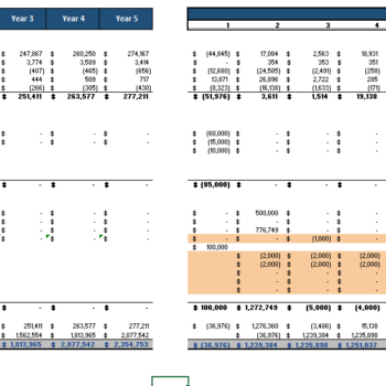 Chipotle Mexican Grills Financial Model Template