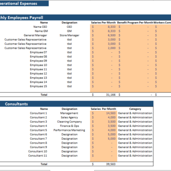 Chipotle Mexican Grills Financial Model Template