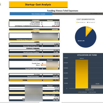 Consultant Agency Excel Financial Model