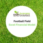 Football Field Excel Financial Model - Product Image