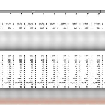 Imported Products Excel Financial Model