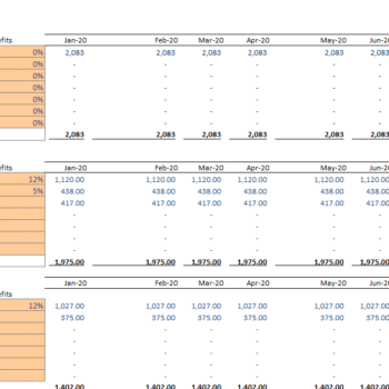 Small Business CRM Software Excel Financial Model