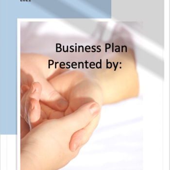 Massage Products Business Plan