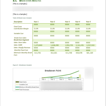 Online Organic Store Business Plan