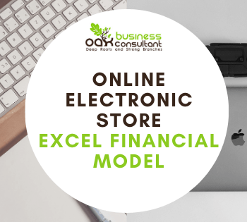 Online Electronics Store Excel Financial Model