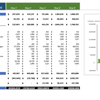 Website Designing Financial Model - Image 7