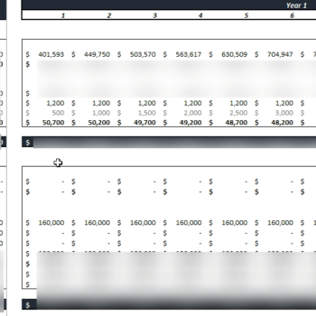 Social-Media Marketing Agency Excel Financial Model