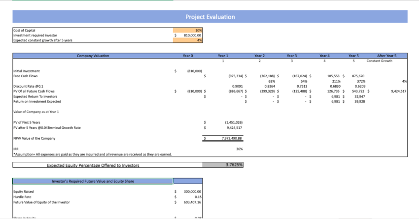 Weight-Loss-Excel-Financial-Model-Template-project-evaluation.