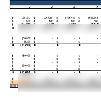 Virtual Classroom Excel Financial Model