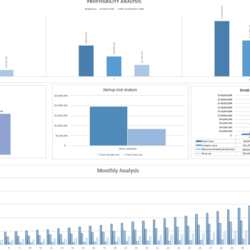 Virtual Classroom Excel Financial Model