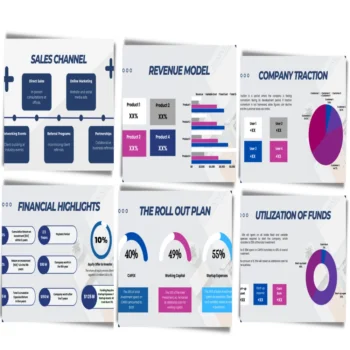 Accounting Firm Pitch Deck Template - Feature Image Company Traction