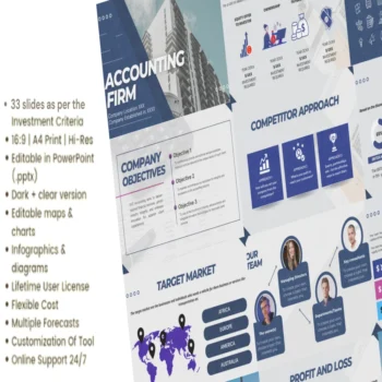 Accounting Firm Pitch Deck Template - Feature Image Mission