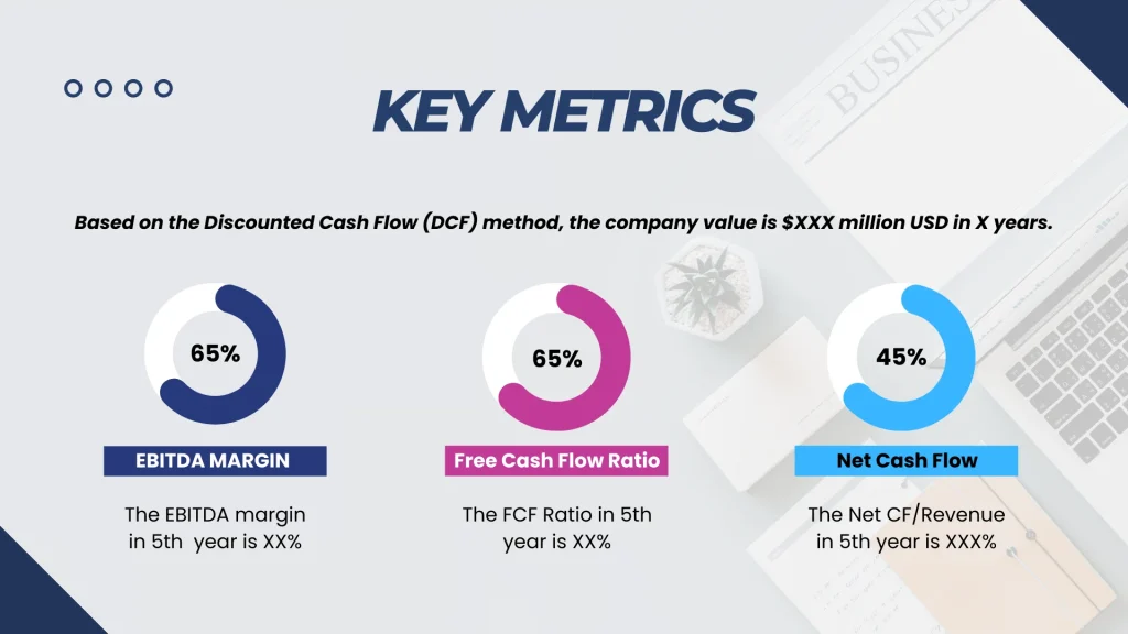 Accounting Firm Pitch Deck Template - Key Metrics