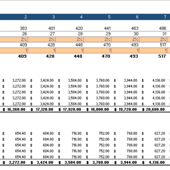 Surf Board Rental Excel Financial Model Template - Image 11