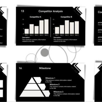 B2B Match Making Pitch Deck Template