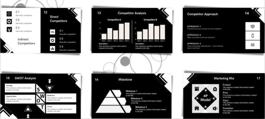 B2B Match Making Pitch Deck Template