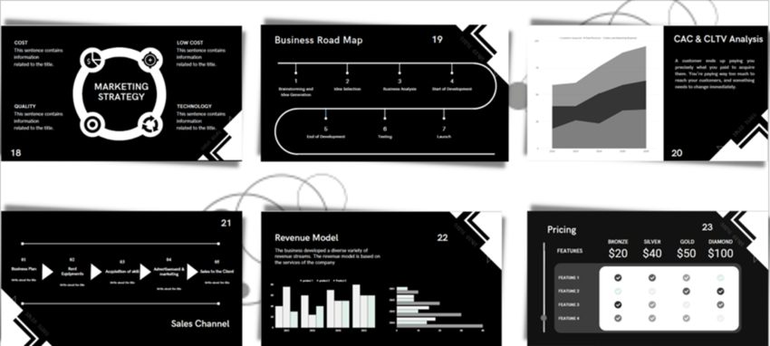 B2B Match Making Pitch Deck Template