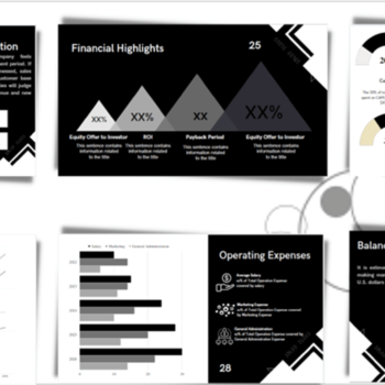 B2B Match Making Pitch Deck Template