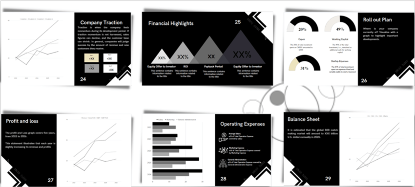 B2B Match Making Pitch Deck Template