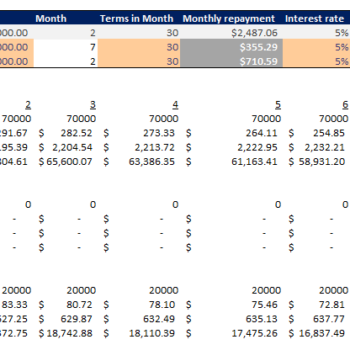 Dog Obedience Financial model