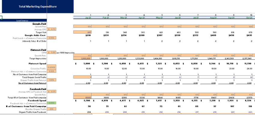 Dog Obedience Financial model