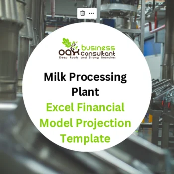 Milk Processing Plant Financial Model - Product Image