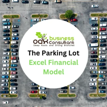 Parking Lot Excel Financial Model - Product image