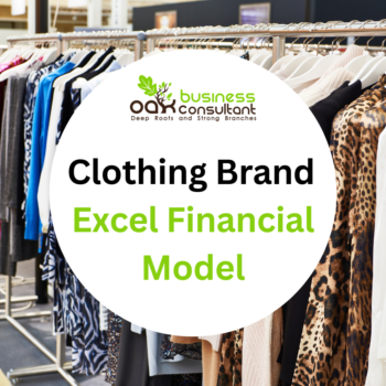 Clothing Brand Excel Financial Model