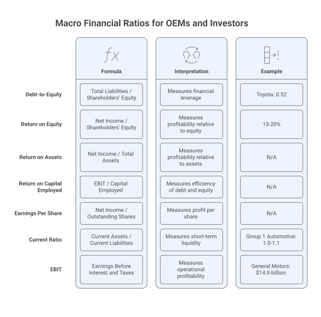 Part One_ Macro Financial Ratios for OEMs and Investors