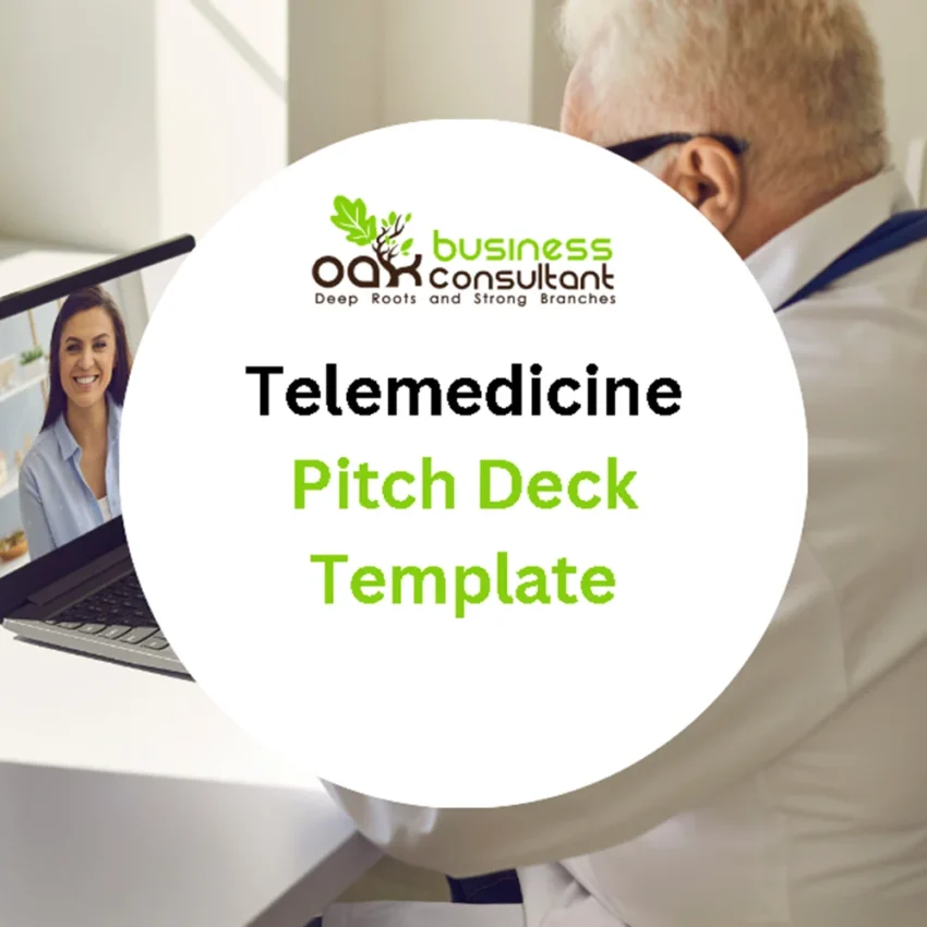 Telemedicine Pitch Deck Template - Product Image