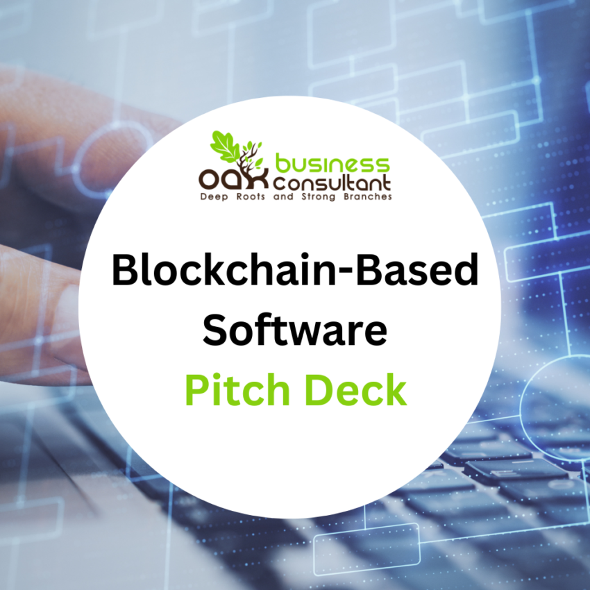 Blockchain-Based Software Pitch Deck