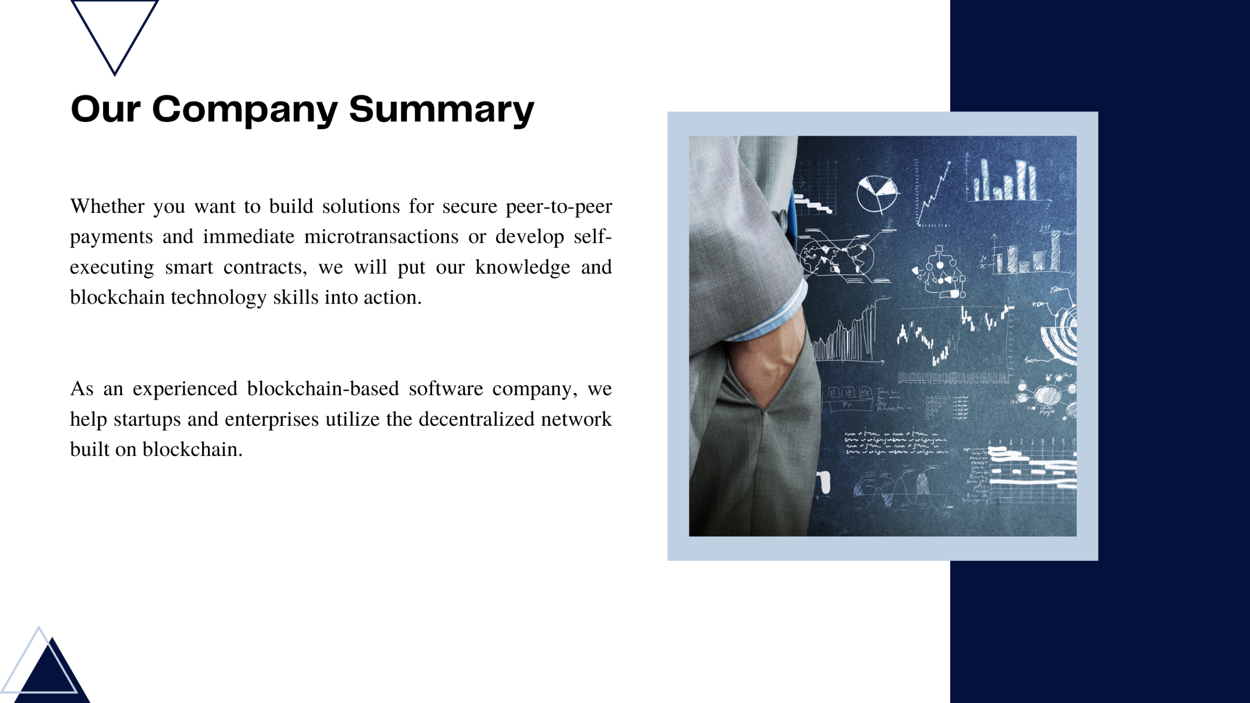 Blockchain-Based Software Pitch Deck