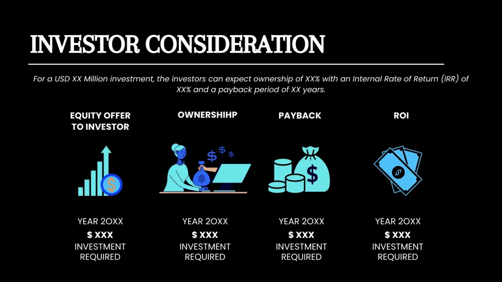 Blockchain p2p Pitch Deck - Investor Consideration