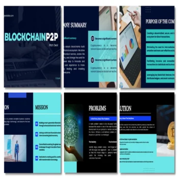 Blockchain p2p Pitch Deck - Problem - FI