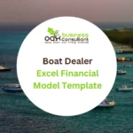 Boat Dealer Excel Financial Model Projection Template - Product Image