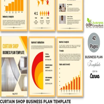 Curtain Shop Business Plan Template