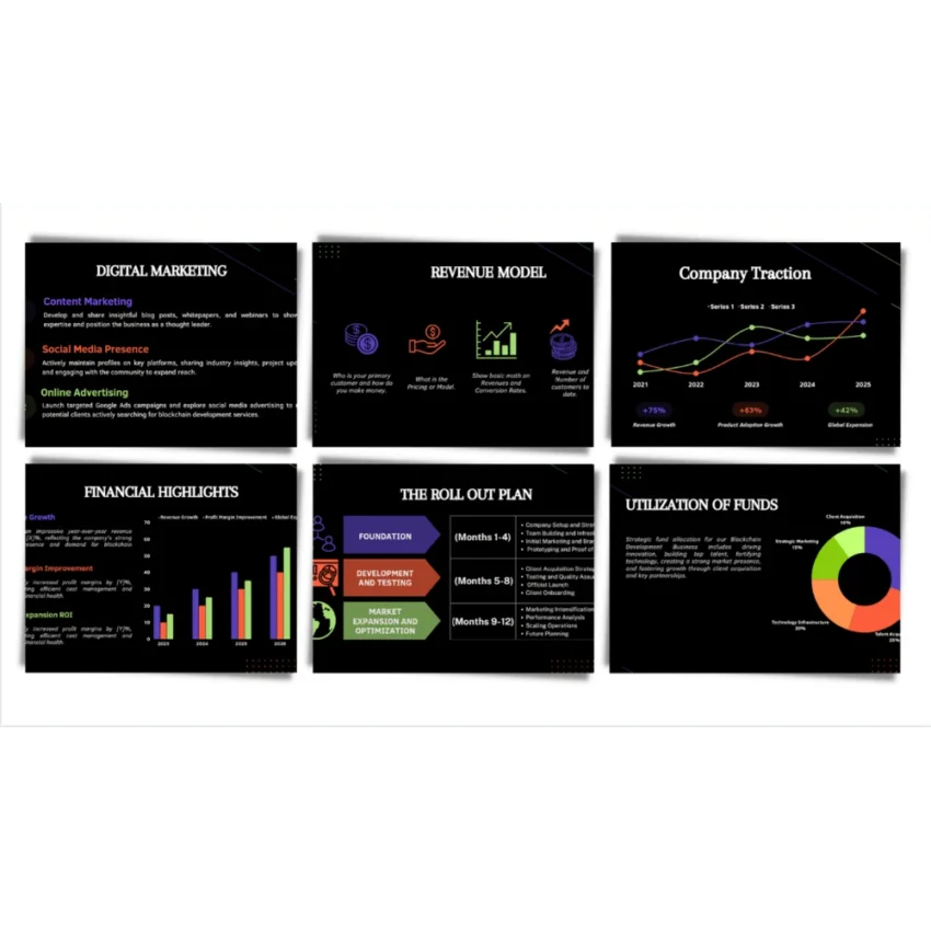 Blockchain Development Pitch Deck - Target Market - FI